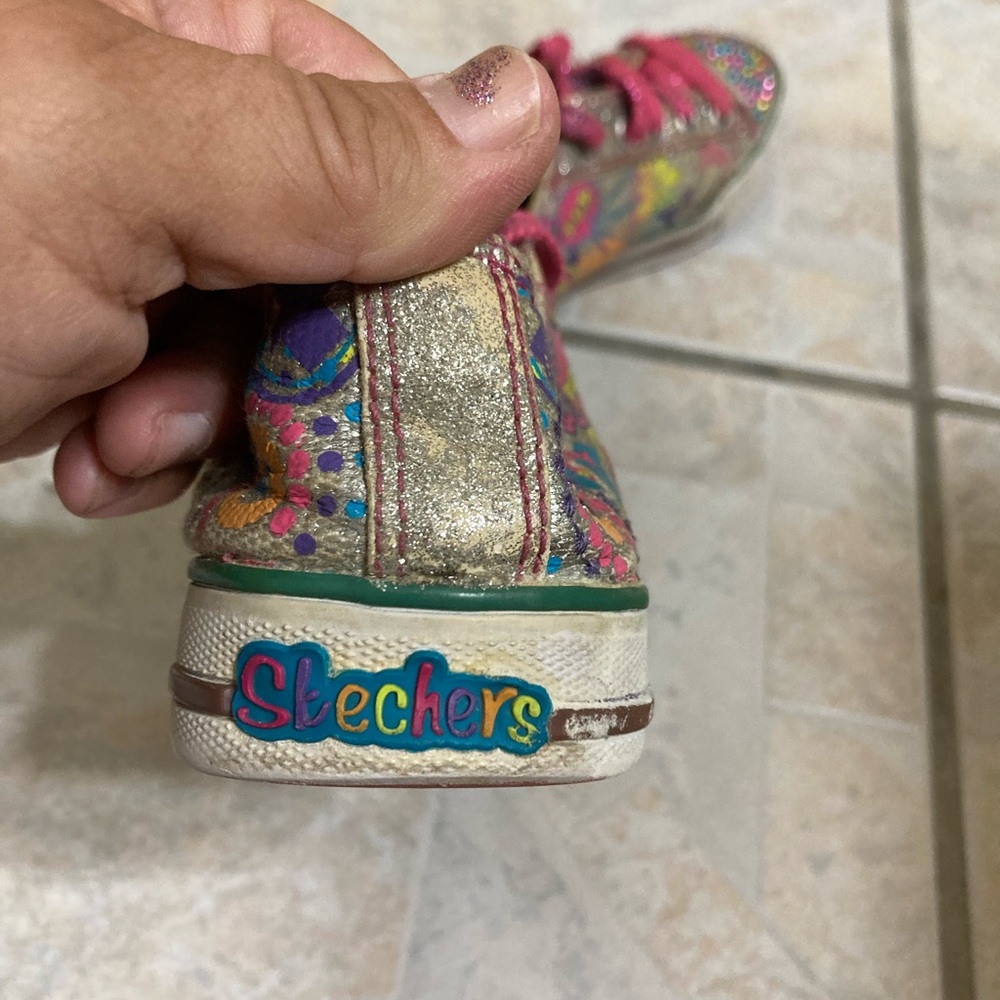 Girls Skechers Twinkletoes - Picture 3 of 8